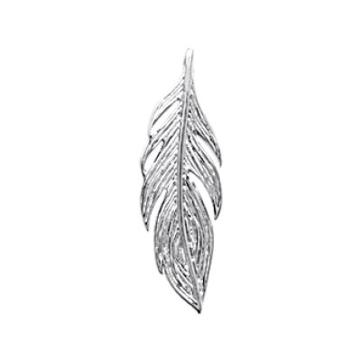 Pendentif argent massif 925 rhodié