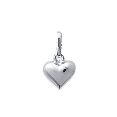 Pendentif argent massif 925 rhodié