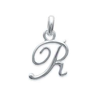 Pendentif argent massif 925 rhodié