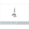 Pendentif argent massif 925 et cristal