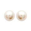 Boucles d'oreilles 5 mm puces clous - Jenna - argent  925 - imitation perles