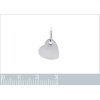 Pendentif argent massif 925 rhodié