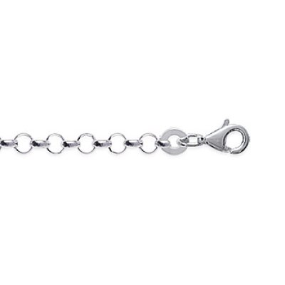 Bracelet argent massif 925 longueur 18 cm